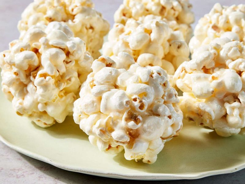 Cheesy Popcorn Balls