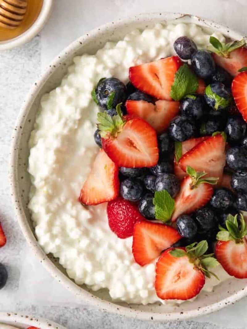 Cottage Cheese With Fruit