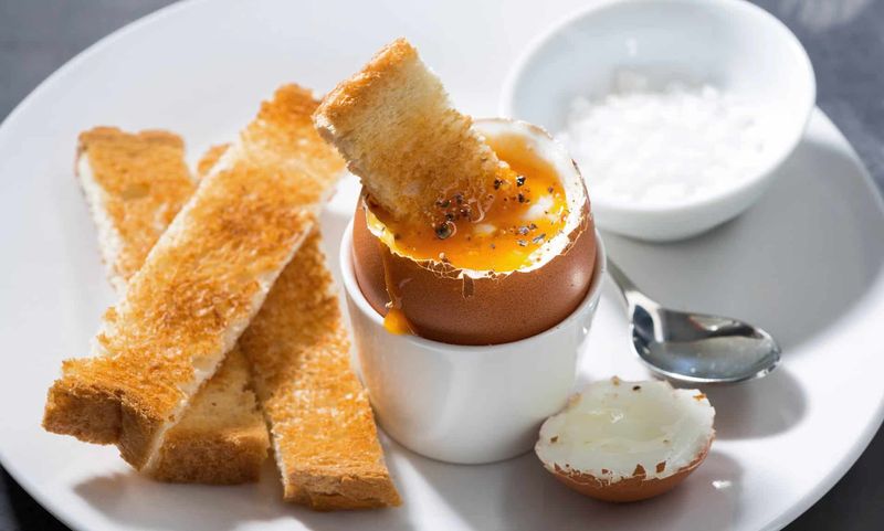 Boiled Eggs With Wholemeal Soldiers
