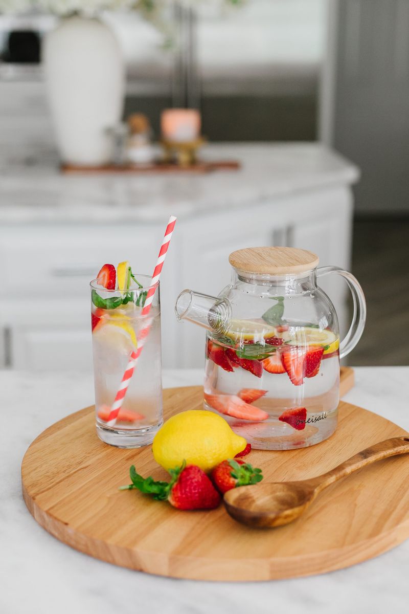 Infuse Water With Fruit And Herbs