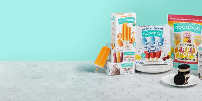 GoodPop Frozen Yogurt Pops