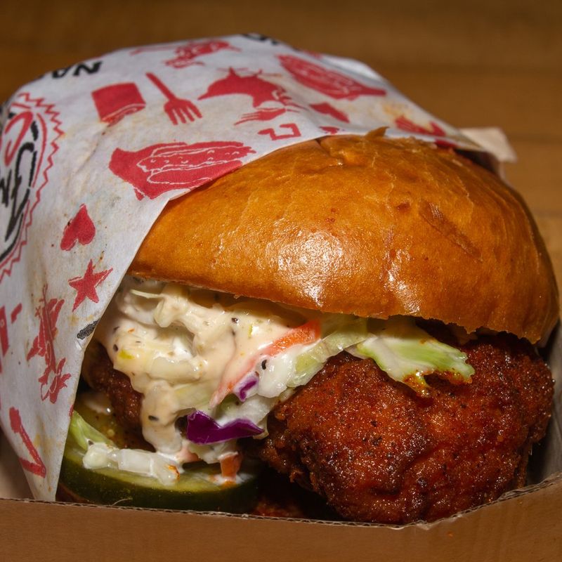 Boston Market Nashville Hot Chicken Sandwich
