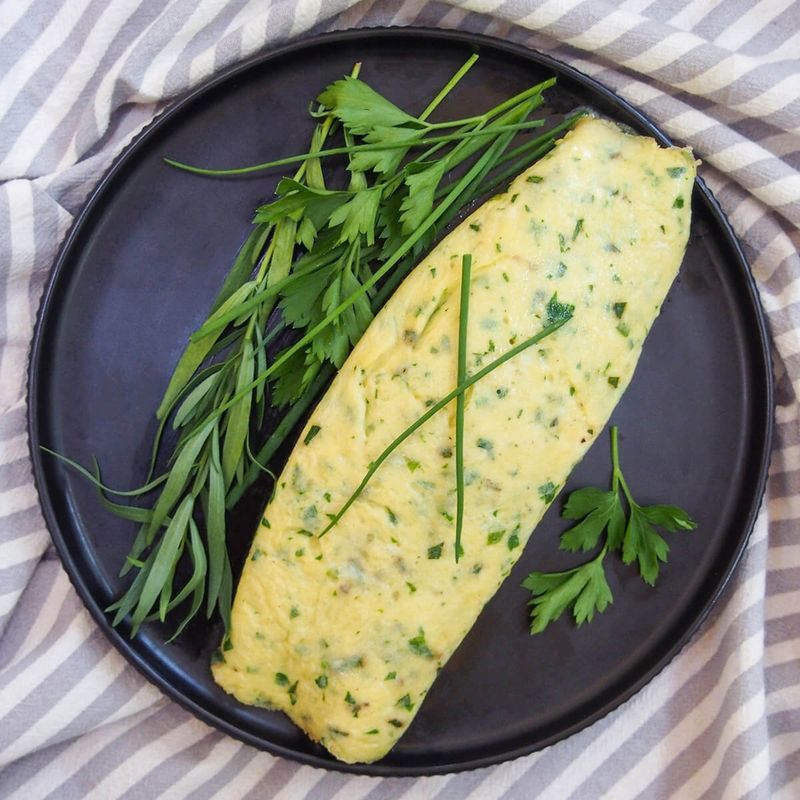 Omelette Aux Fines Herbes