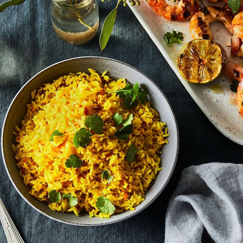 Coconut Turmeric Rice