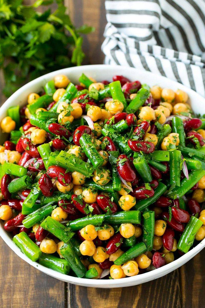 Three-Bean Protein Punch