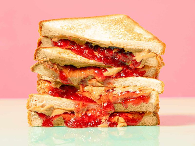 Jelly And Butter Sandwich