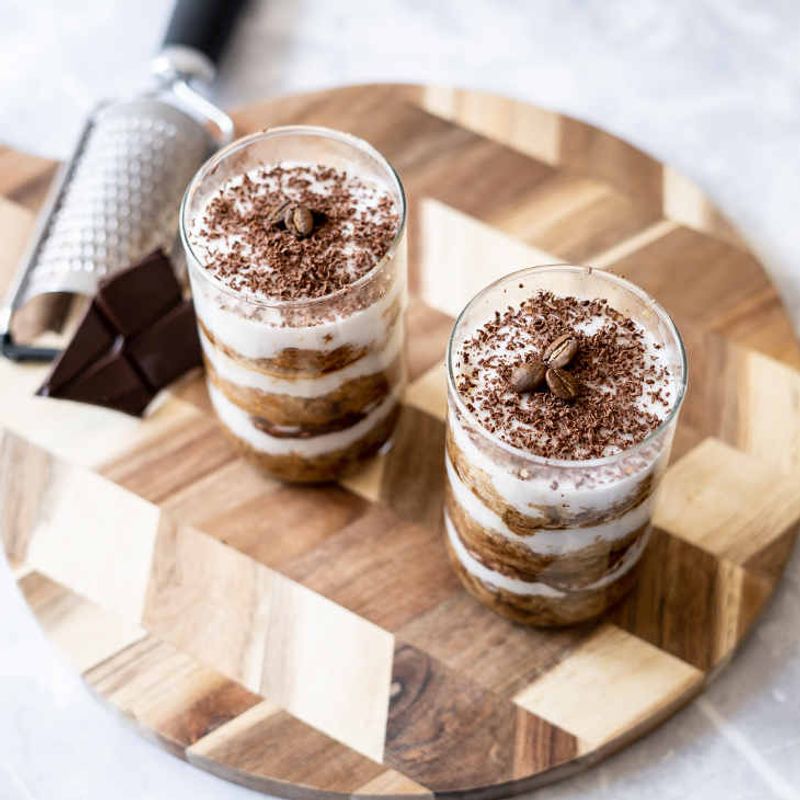 Keto Tiramisu Cups