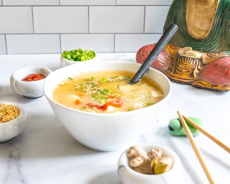 Miso Ginger Broth Bowl