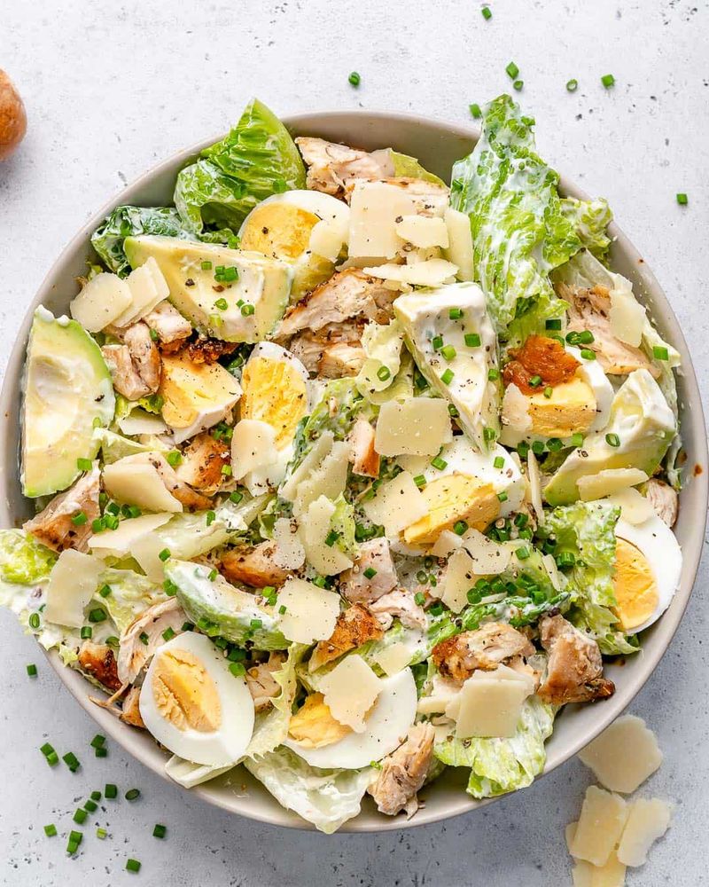 Grilled Chicken Caesar Salad