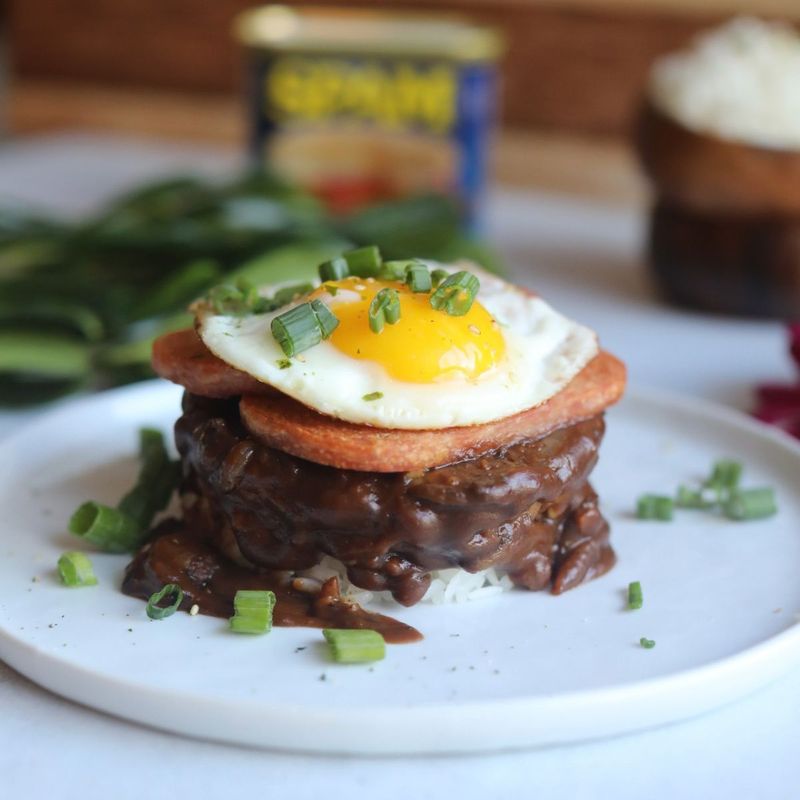 Hawaiian Spam Loco Moco