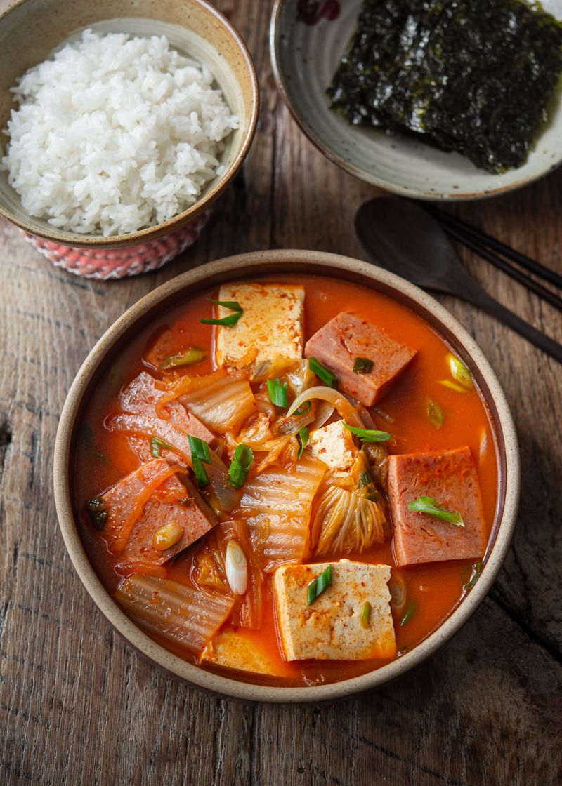Spicy Korean Spam Stew