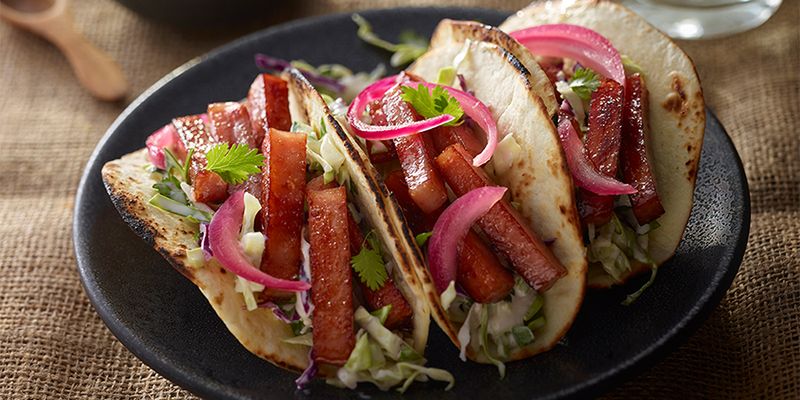 Spam Tacos With Pickled Veggies