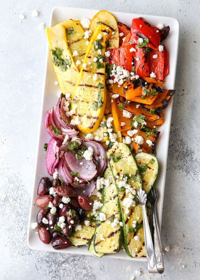 Mediterranean Grilled Vegetable Platter
