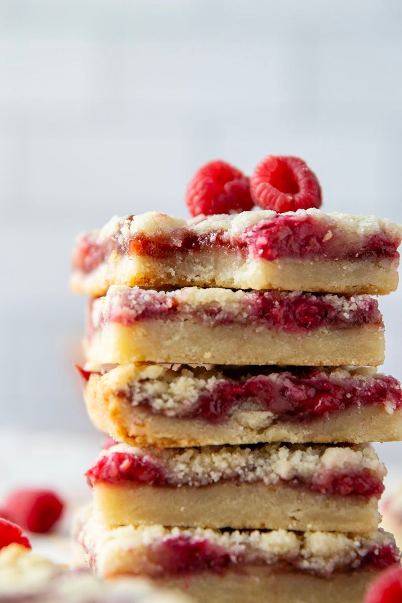 Raspberry Almond Jam Bars