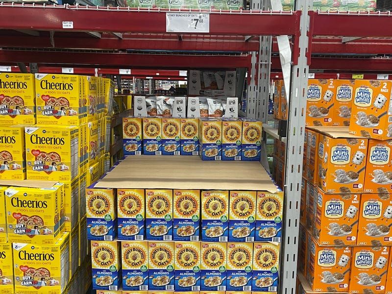 Name-Brand Cereals