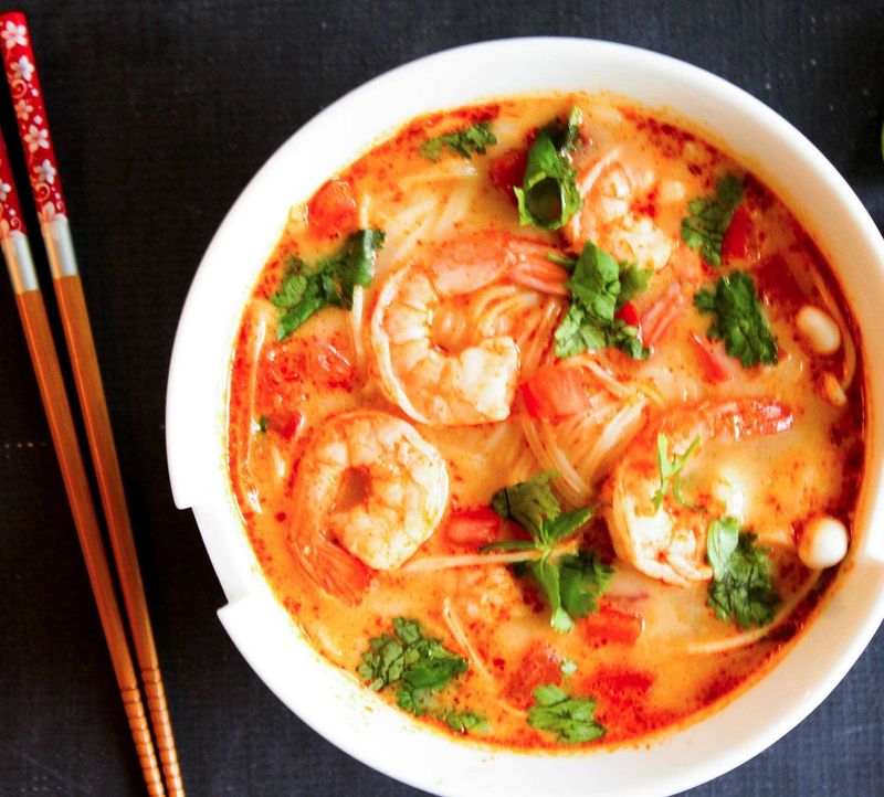 Thai-Style Shrimp Soup (Tom Yum)