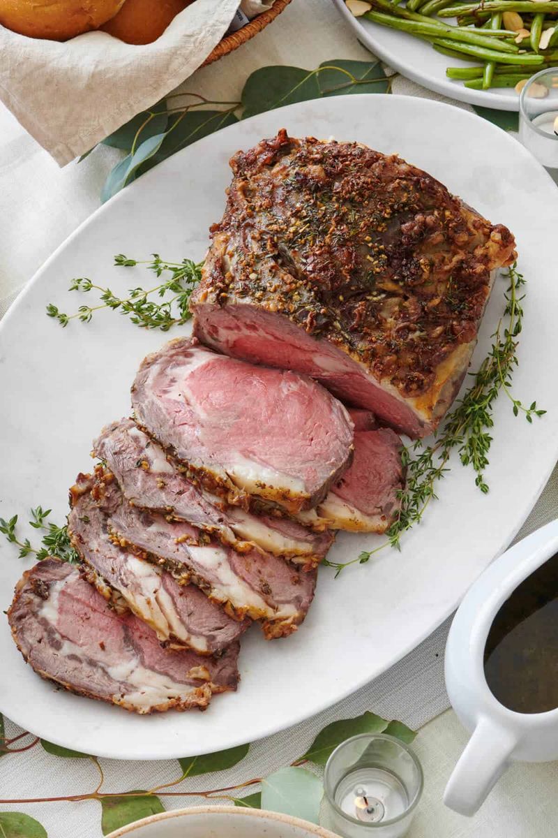 Garlic-Crusted Prime Rib