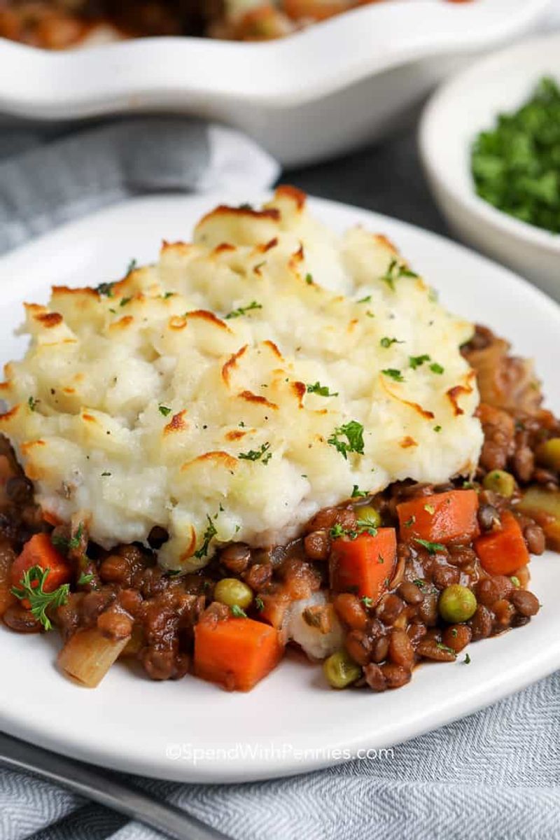 Hearty Lentil Shepherd's Pie