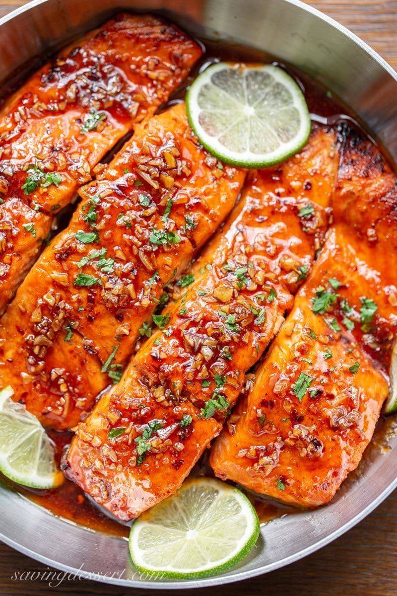 Sriracha Honey Salmon