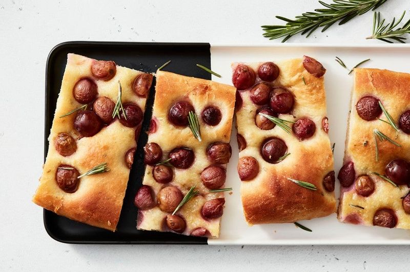 Grape And Rosemary Focaccia
