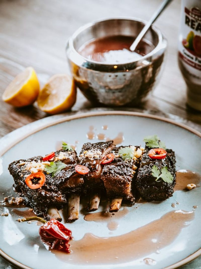 Guava Glazed Ribs