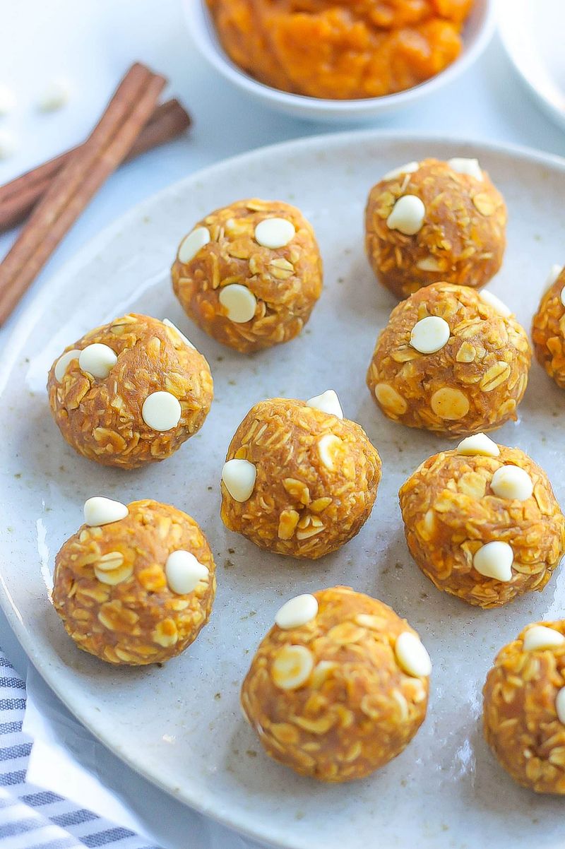 No-Bake Pumpkin Energy Bites