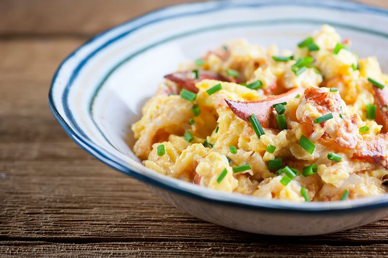 Lobster Scramble With Chives