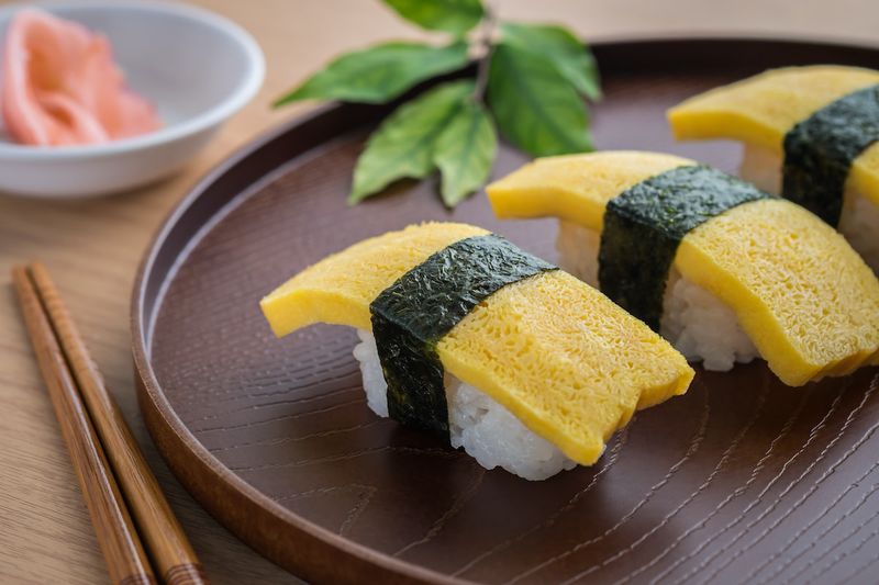 Tamago (Sweet Egg) Nigiri