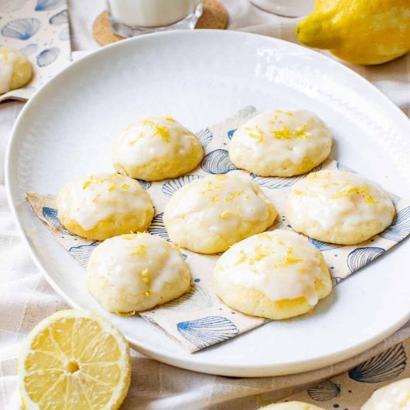 Lemony Ricotta Cookies
