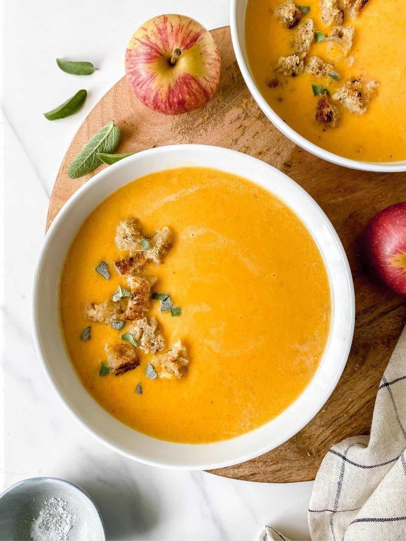 Butternut Squash & Apple Soup