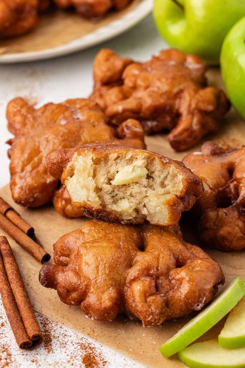 Apple Fritters: 340-350°F For Sweet Satisfaction