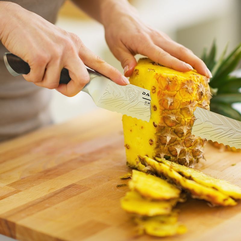 Use A Serrated Knife For Cleaner Cuts