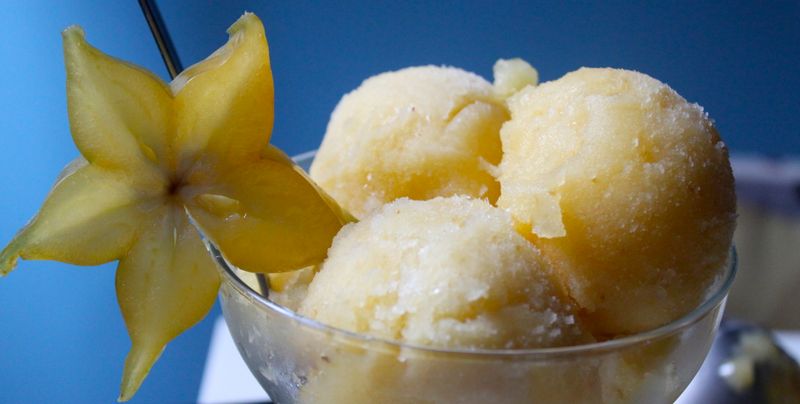 Star Fruit Sorbet