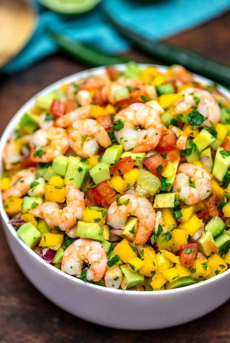 Star Fruit And Shrimp Ceviche
