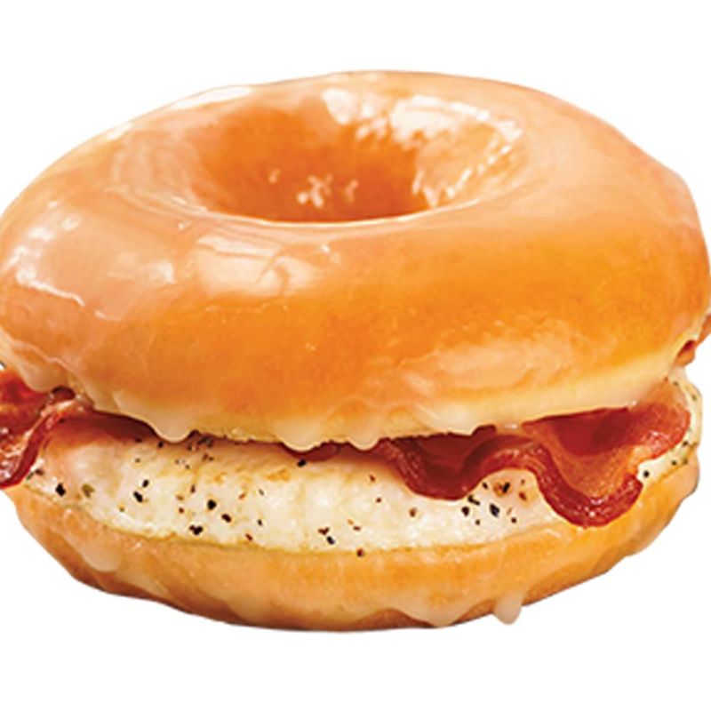 Dunkin's Glazed Donut Breakfast Sandwich Disgrace