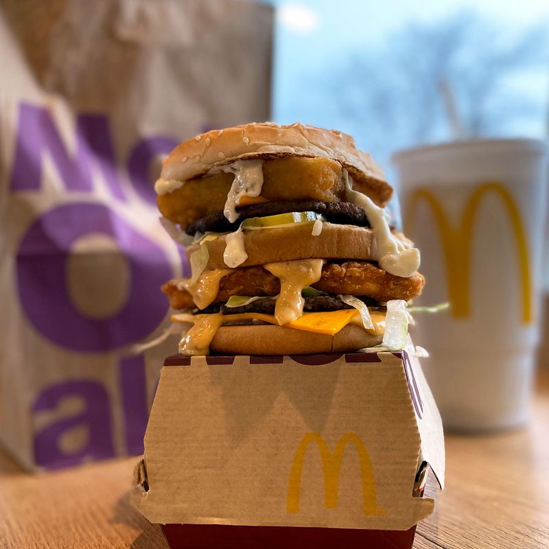 McDonald’s Land, Sea, And Air Burger (Secret Menu)