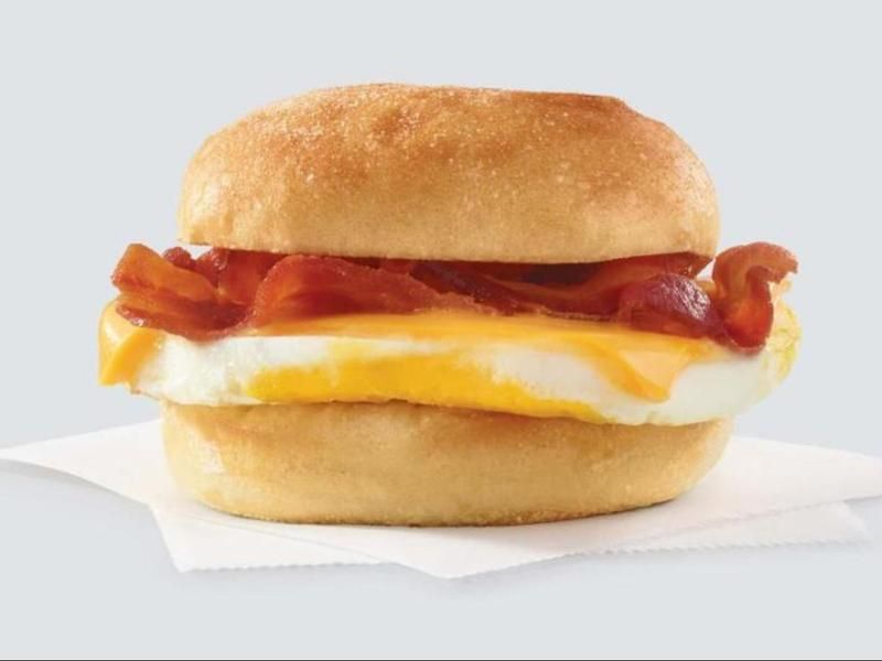 Wendy’s Classic Bacon, Egg & Cheese Sandwich