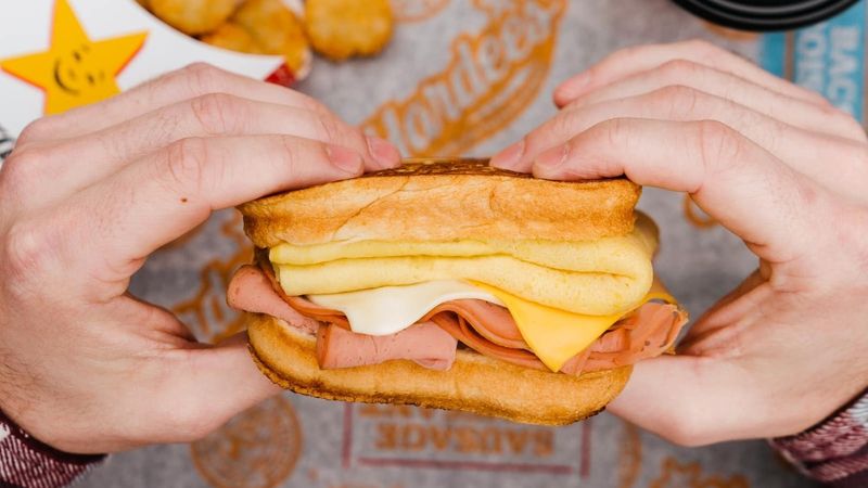 Hardee’s Frisco Breakfast Sandwich