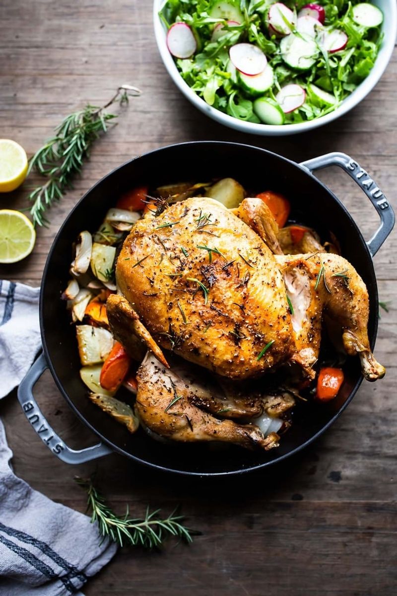 Roasted Chicken With Herbs