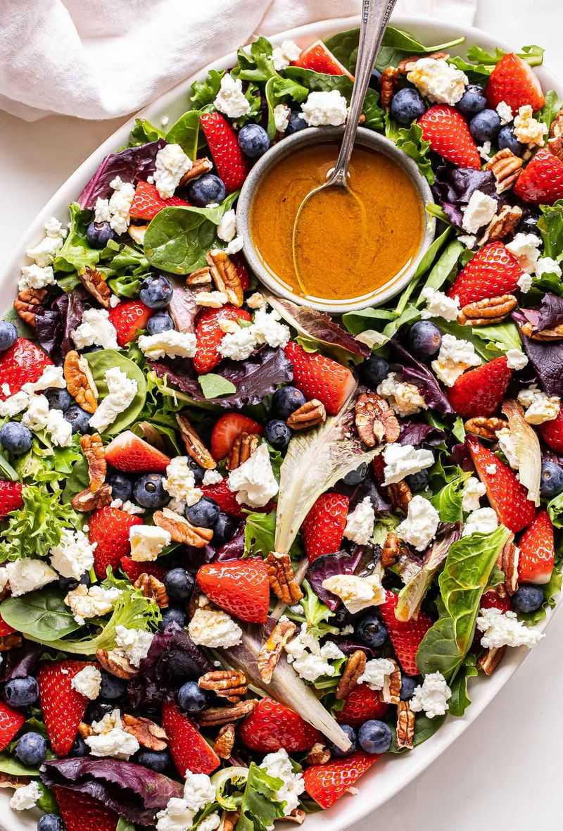 Triple Berry Summer Salad