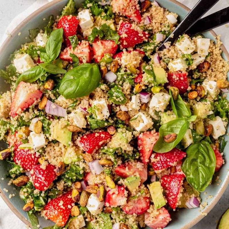 Strawberry Feta Tabbouleh