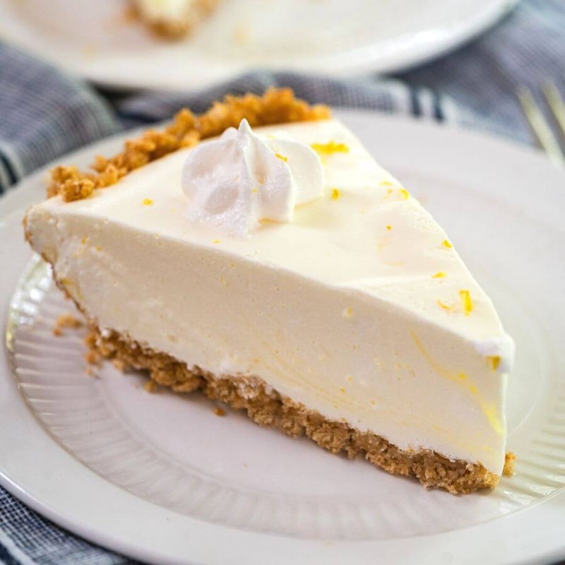 No-Bake Lemon Icebox Pie
