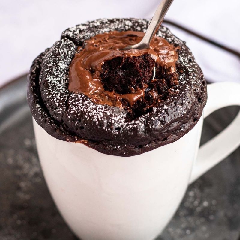 Nutella Mug Cake
