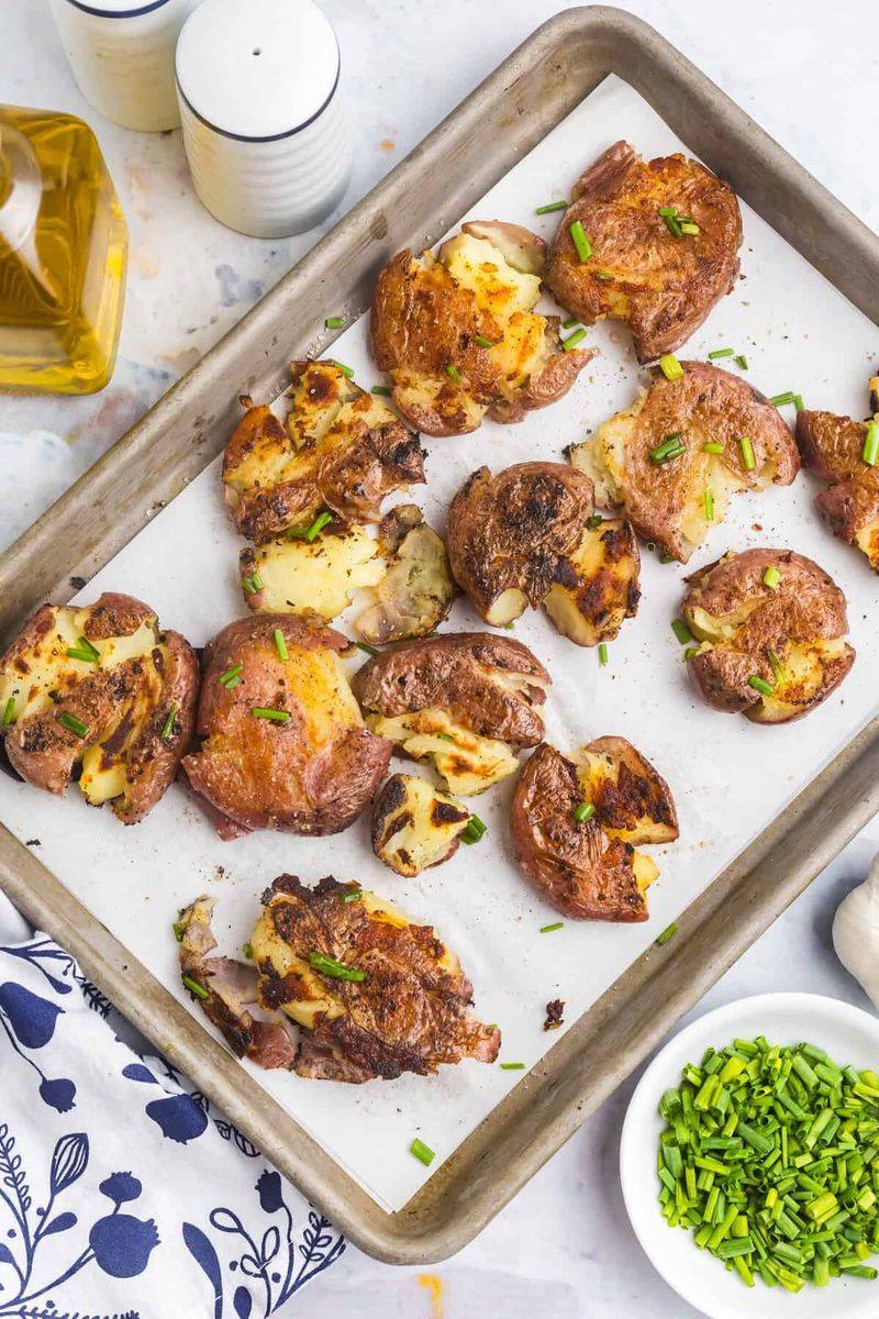 Crispy Smashed Potatoes