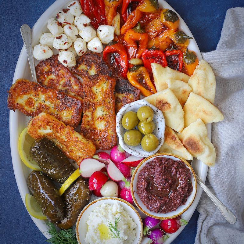 Mediterranean Mezze Platter