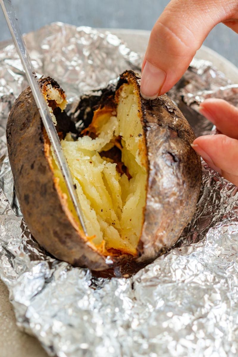 Charcoal-Baked Potatoes