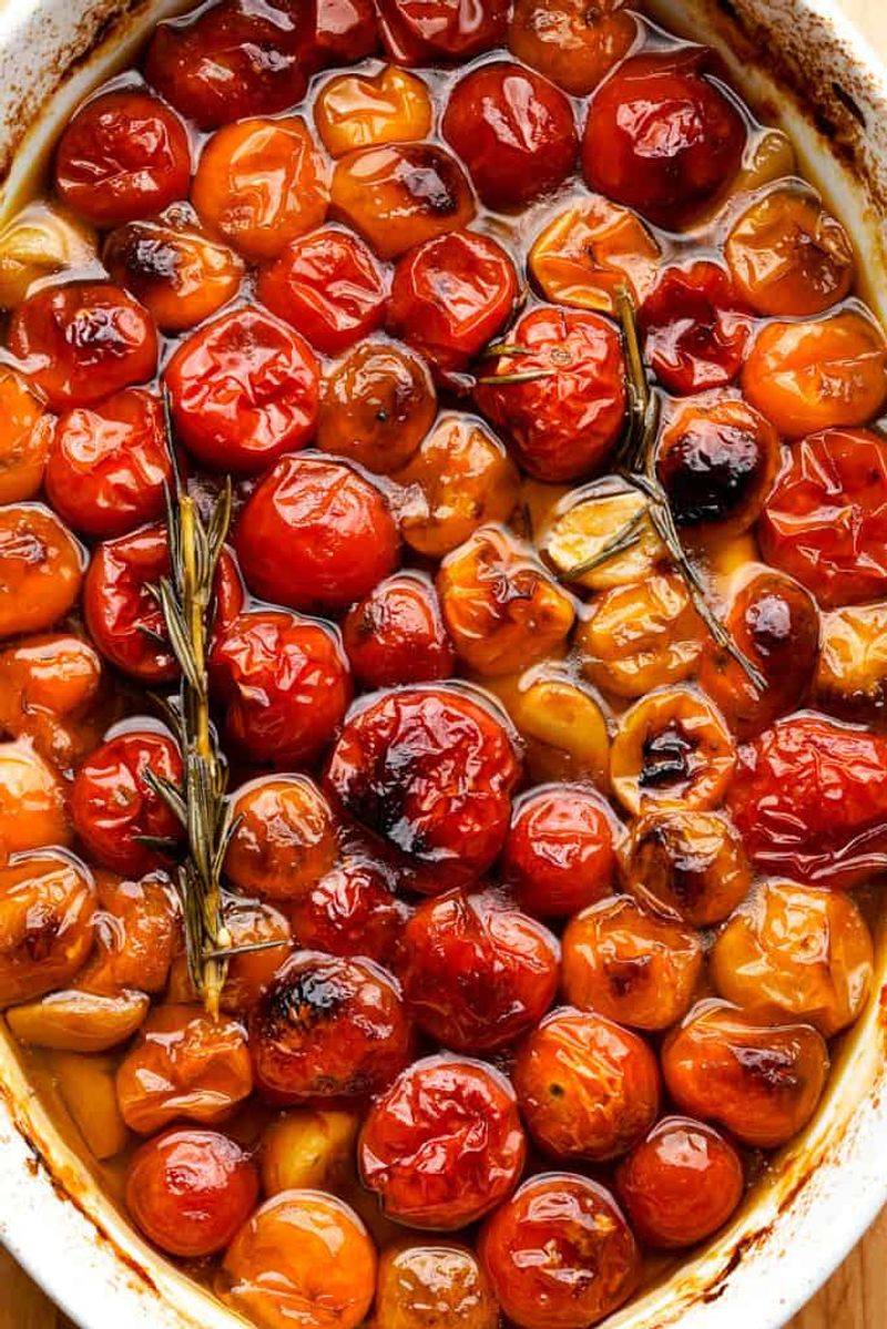 Cherry Tomato And Garlic Confit