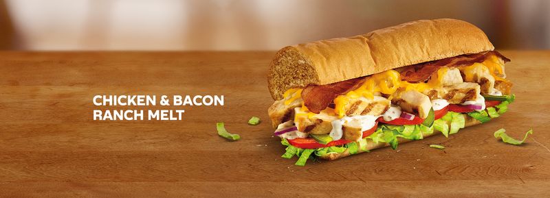 Subway Chicken & Bacon Ranch Melt