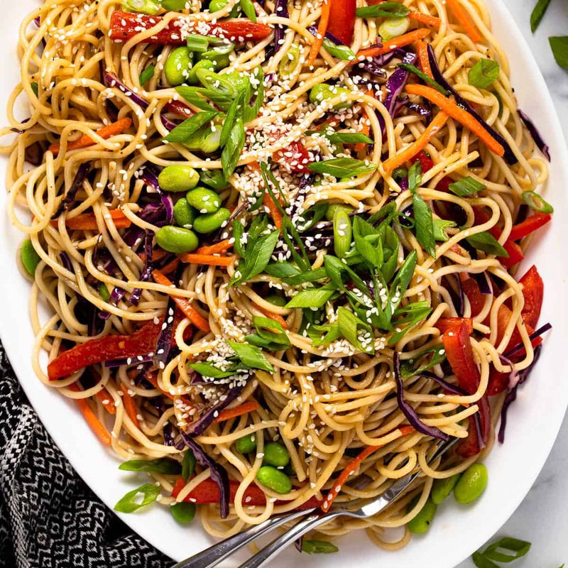 Asian Sesame Noodle Salad