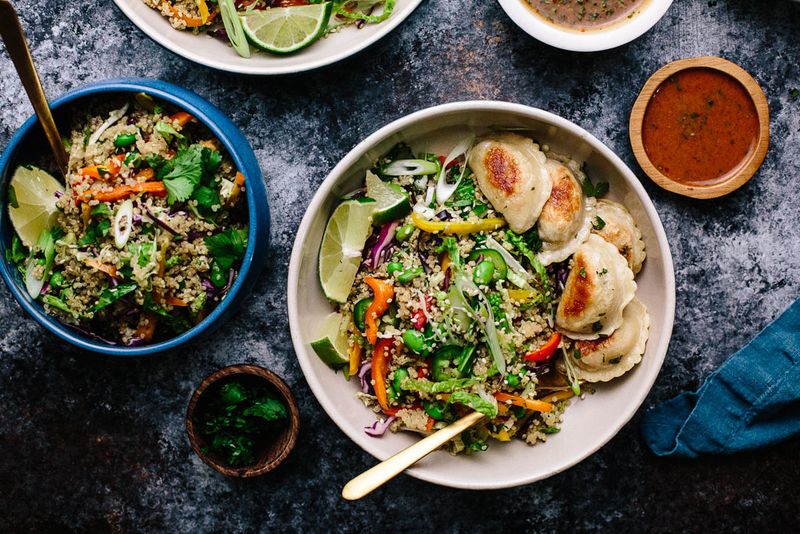 Rainbow Quinoa Buddha Bowl